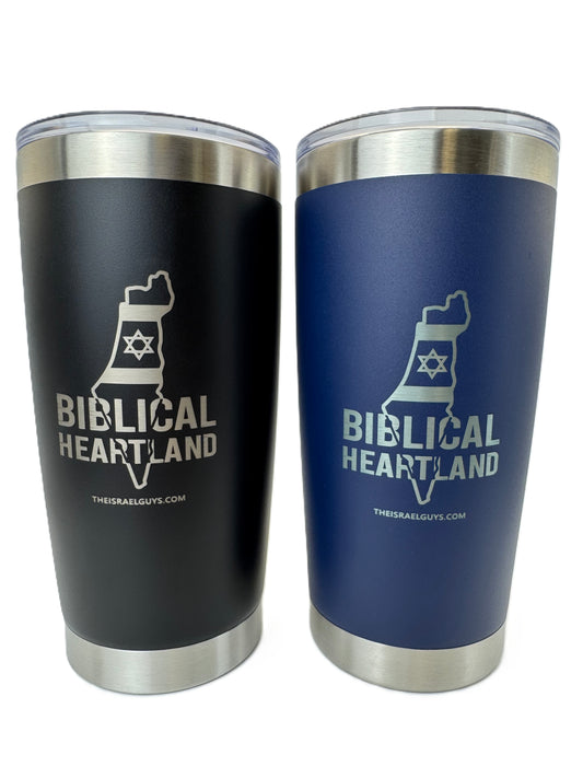 Biblical Heartland Hot/Cold Drink Tumbler