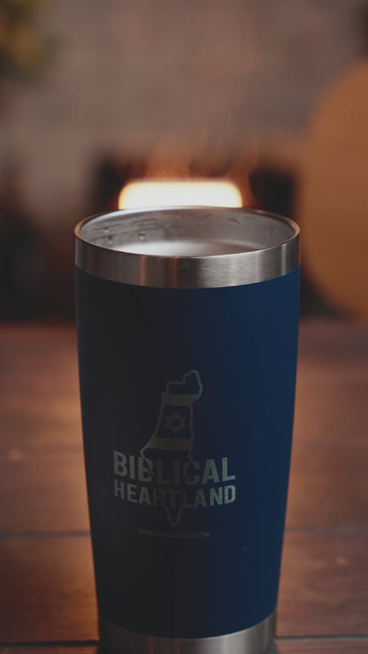 Biblical Heartland Hot/Cold Drink Tumbler